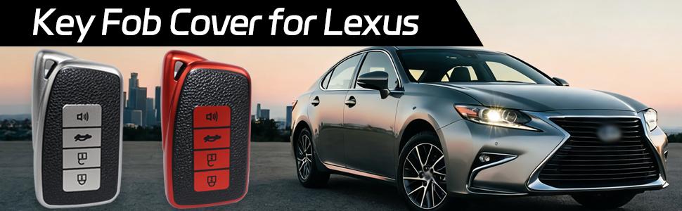 for Lexus Car Key Cover with Keychain,TPU for Lexus Key Fob Compatible with ES, is, GS, NX, LS, RX, RC, GX, LX, 570, 200, 250, 350, 460, 300F, 450h, 600h Red 4 Buttons Key Fob Cover for Lexus Car Key Cover with Keychain,TPU for Lexus Key Fob Compatible with ES, is, GS, NX, LS, RX, RC, GX, LX, 570, 200, 250, 350, 460, 300F, 450h, 600h Red 4 Buttons Key Fob Cover
