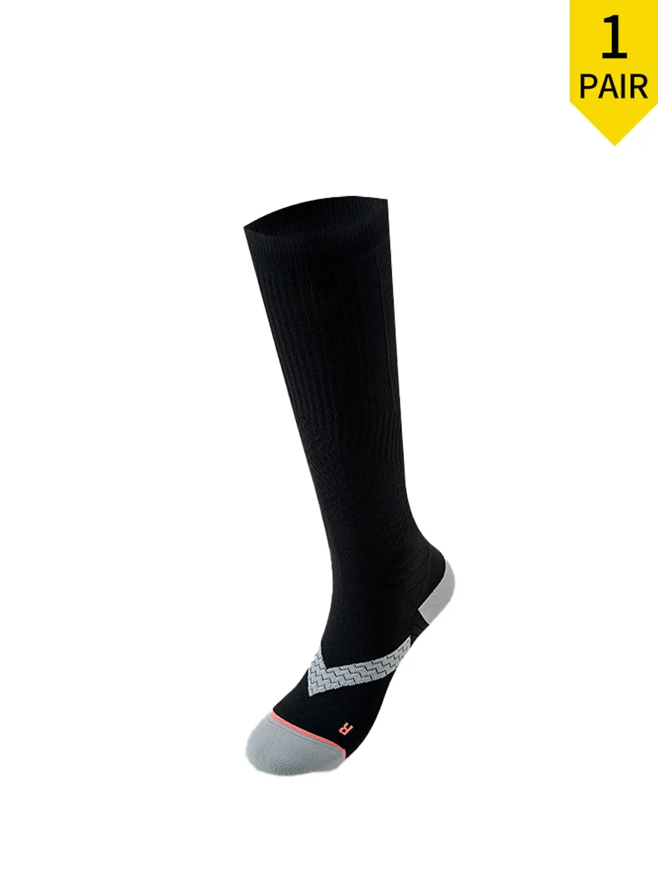 【1 pair】Womens Performance Compression Socks Breathable Volleyball Tennis Athletic Support