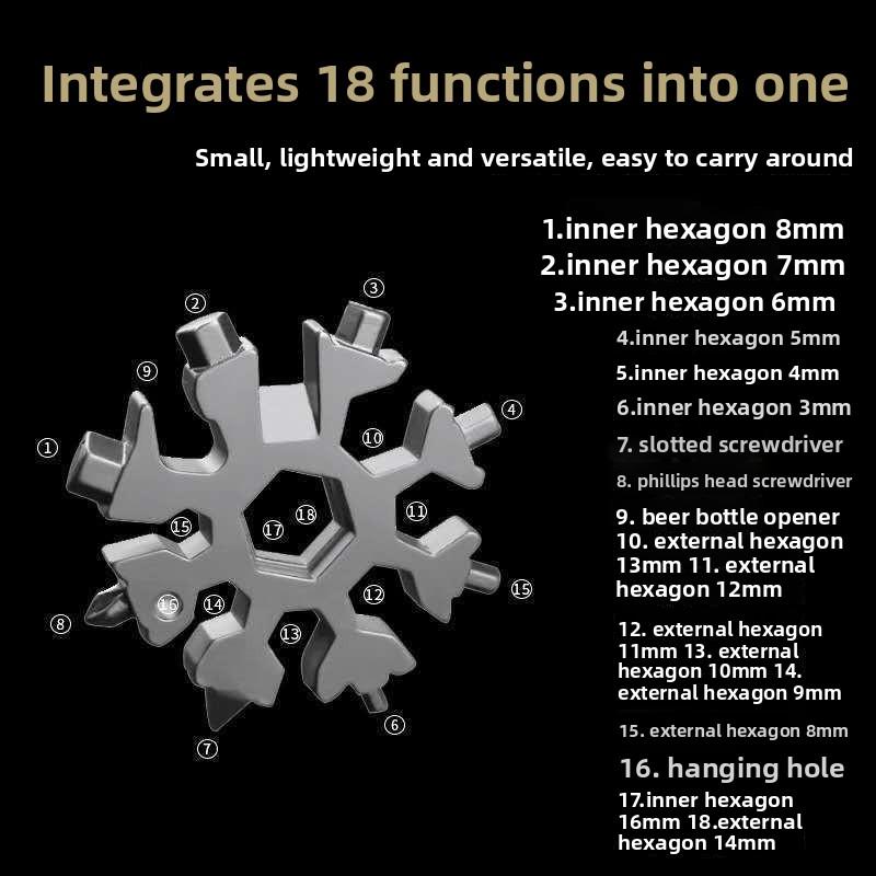18-in-1 Mini Universal Wrench