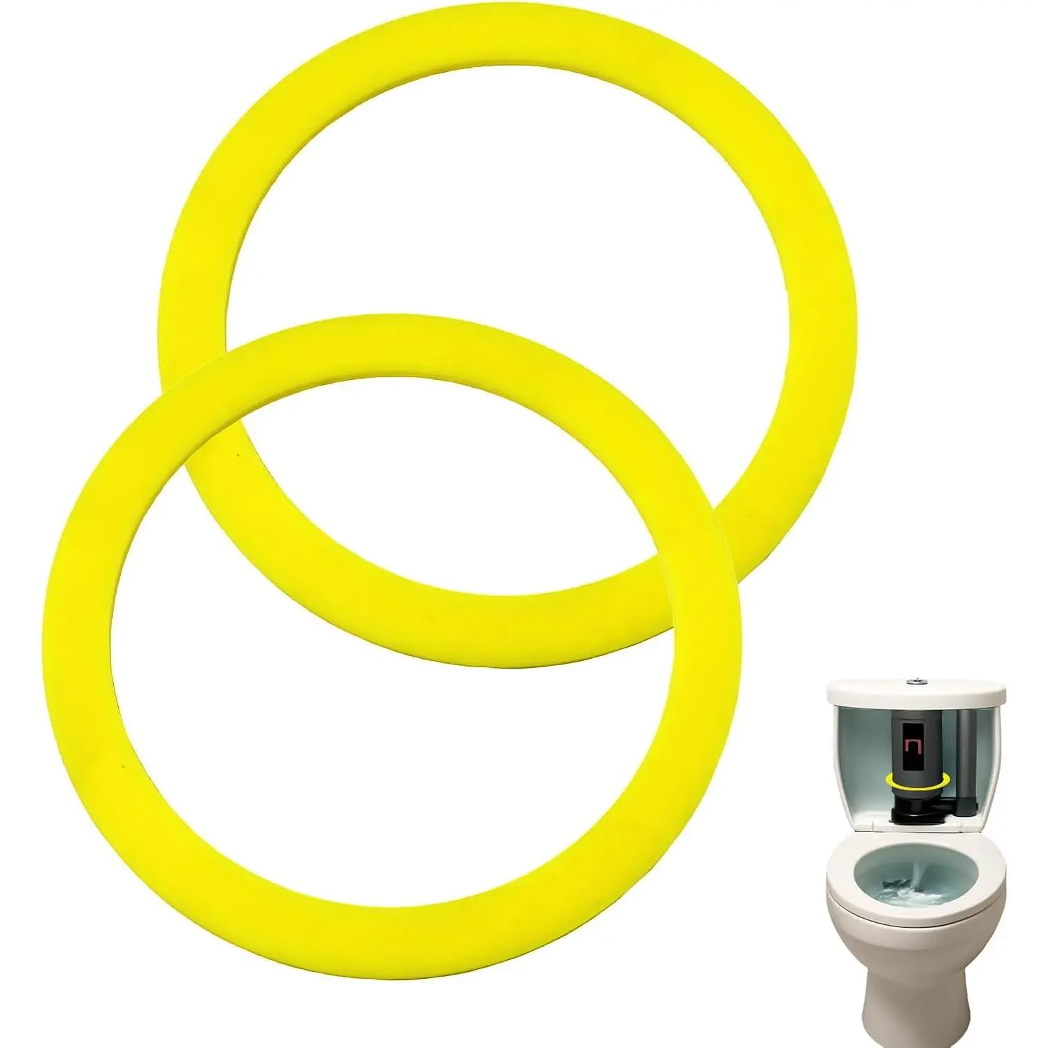 Flush Valve Seal for Kohler, 2 Pack GP1059291   for Toilets, Canister Flush Valve Toilet  Gasket