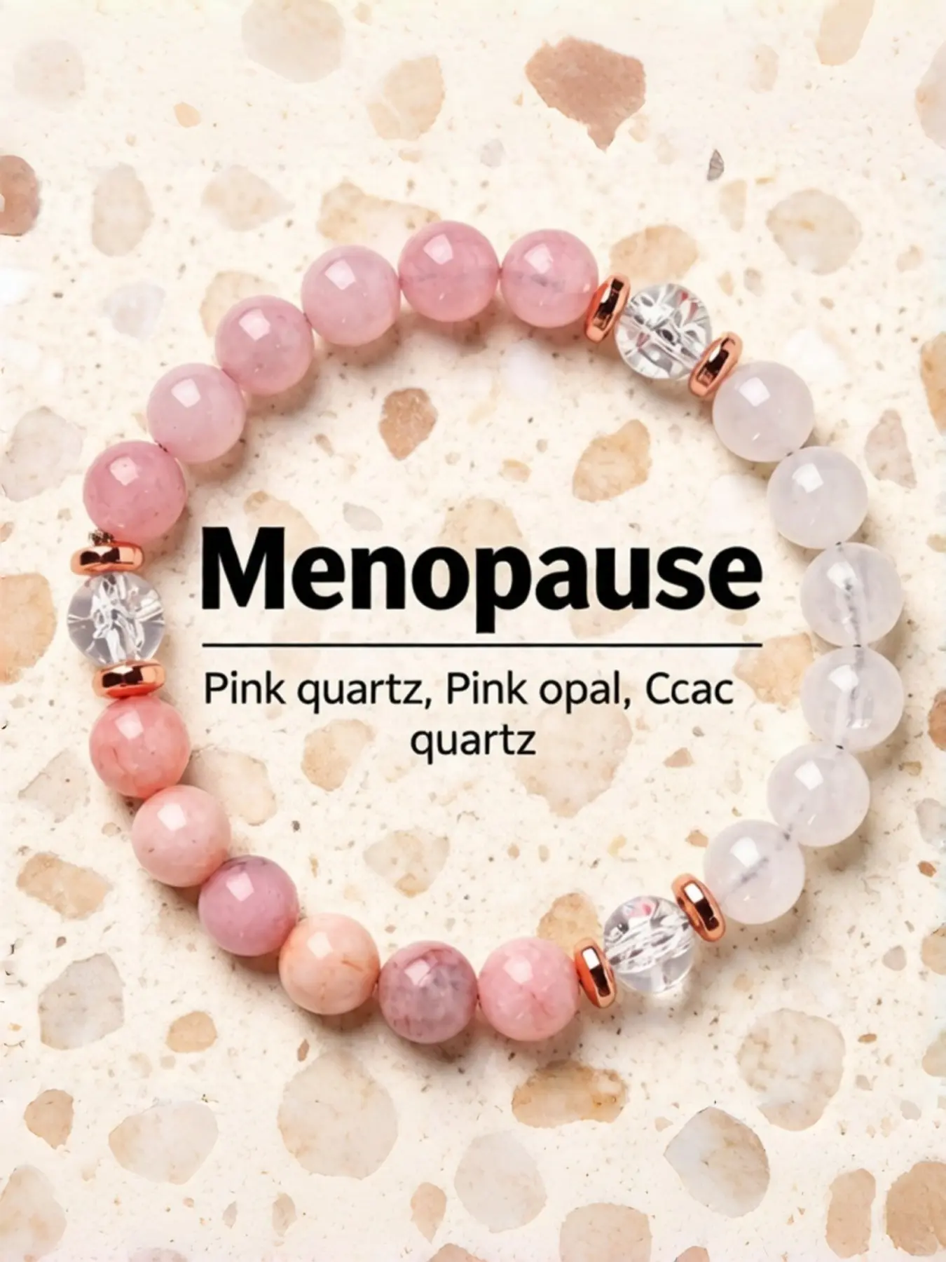 Crystal Opal Beaded Bracelet, Healing Crystal Jewelry, Fashionable Gift for Women and Girls, High-Quality Bead Bracelet, Crystal Bracelets