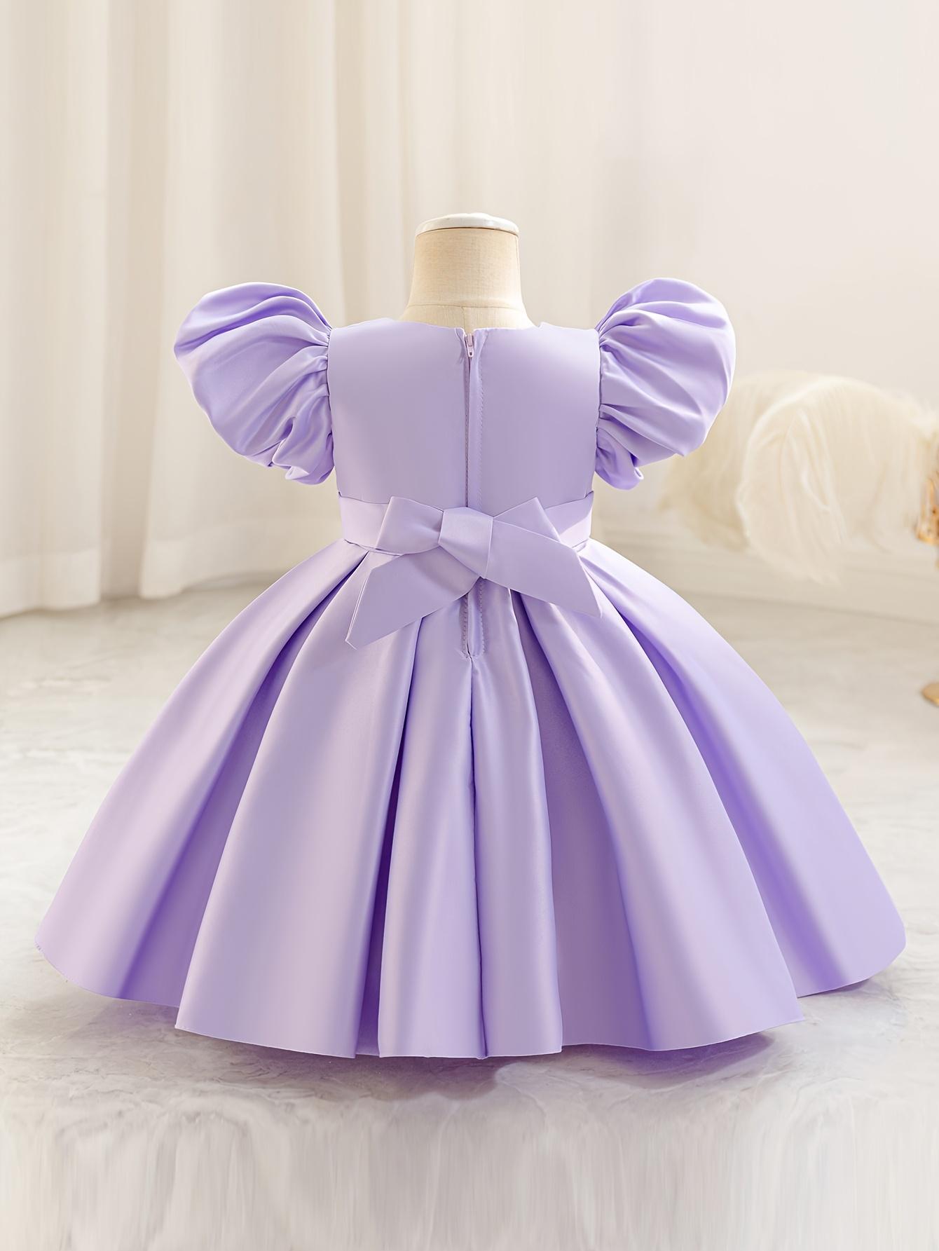 Girls' Birthday Princess Party dress - Soft Pink Formal gown with flared skirt, Non-Stretchy Birthday, Christmas,, Girl Dres, Pink Dres, Elegant Dress Girl, Princess Dress Girl, Pink Dress Girl