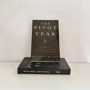 The Pivot Year Paperback Book, 365 Days Self Growth Daily Guide, Become The Person You Truly Want To Be, Inspirational Self Help & Motivational Reading Book