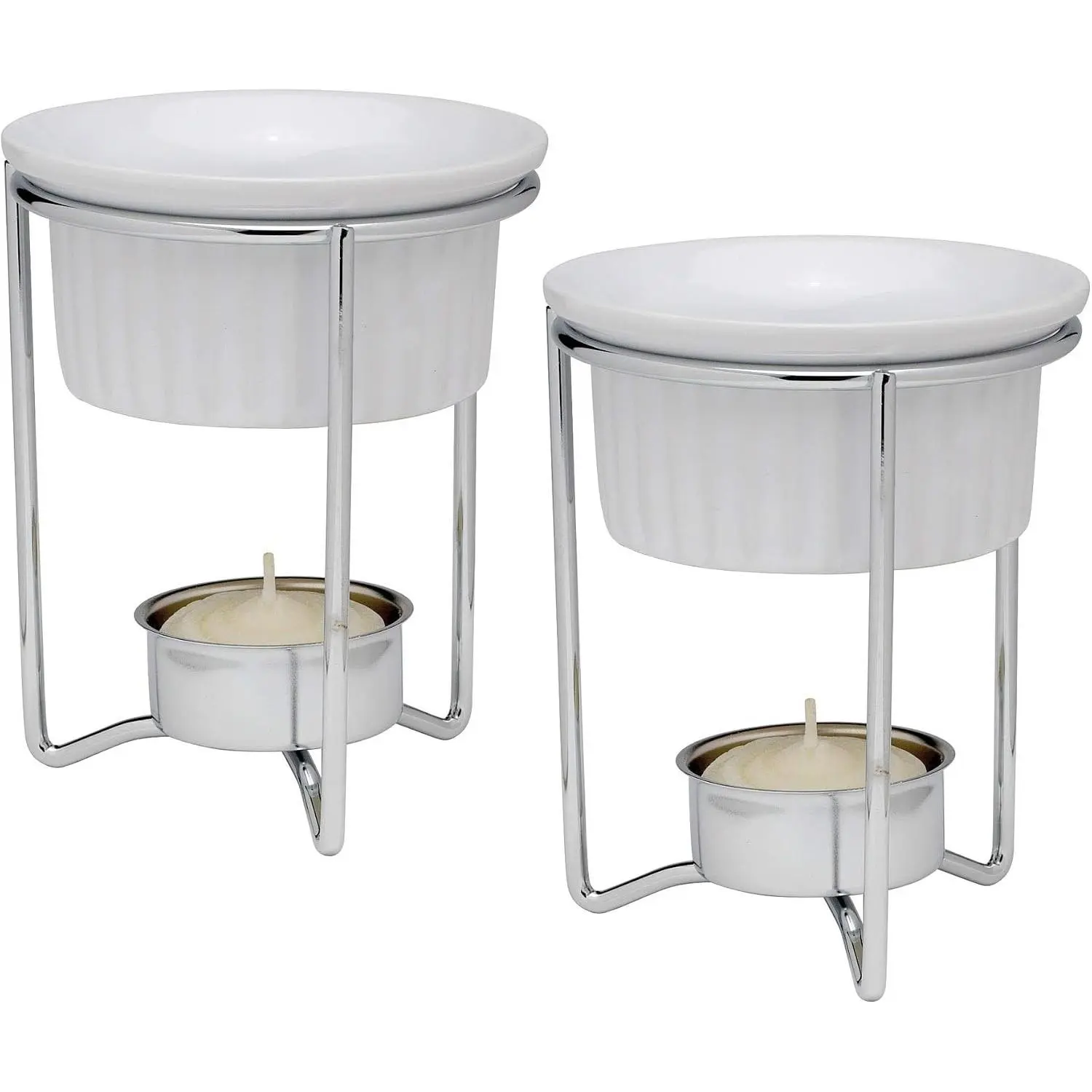 Maine Man 3-Ounce Butter Warmer Set, Perfect for Serving Melted Butter, Seafood Dipping Sauces & Condiments