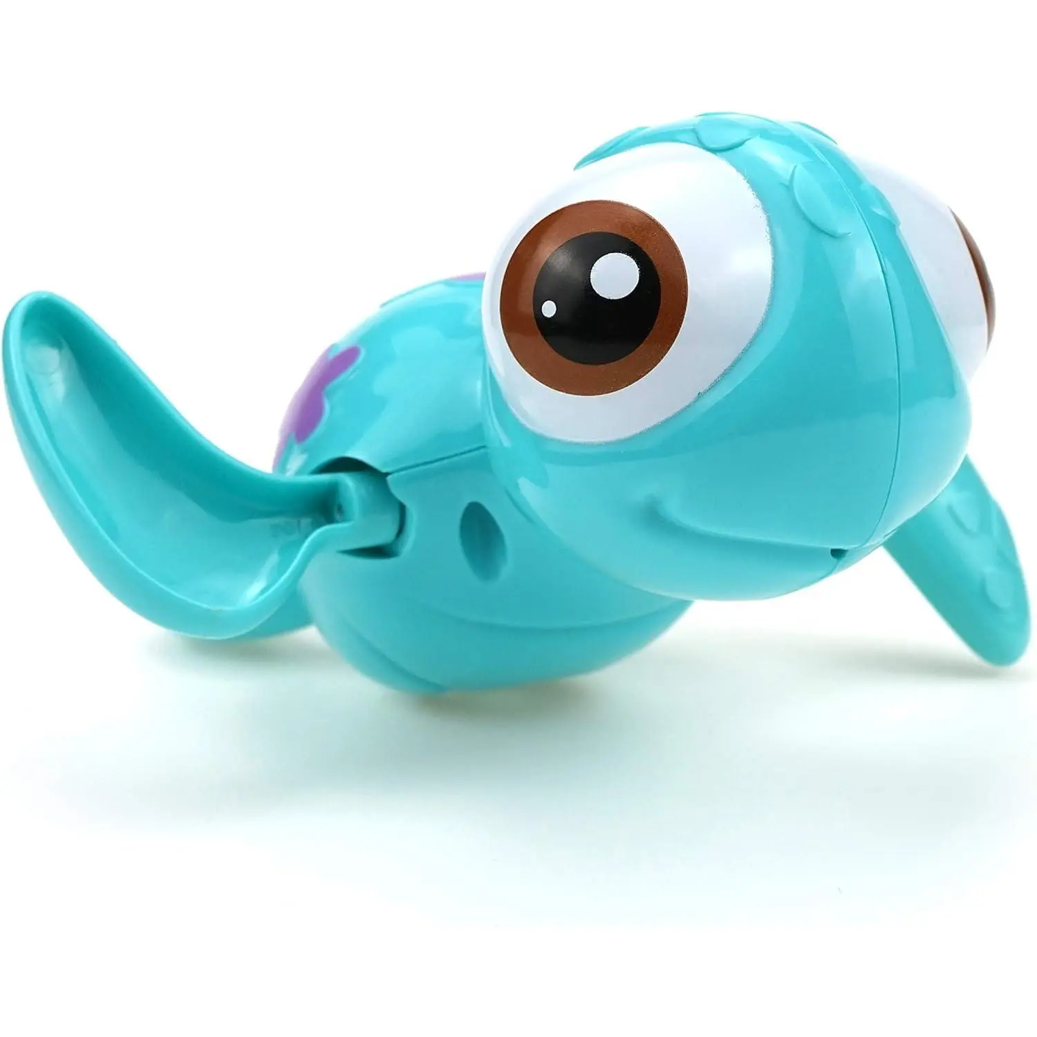 Wind-up Swimming Sea Turtles Bath Toy, No Battery Mold-Free Anti-Rust Interactive Toy for Kids 18M+ (Blue)