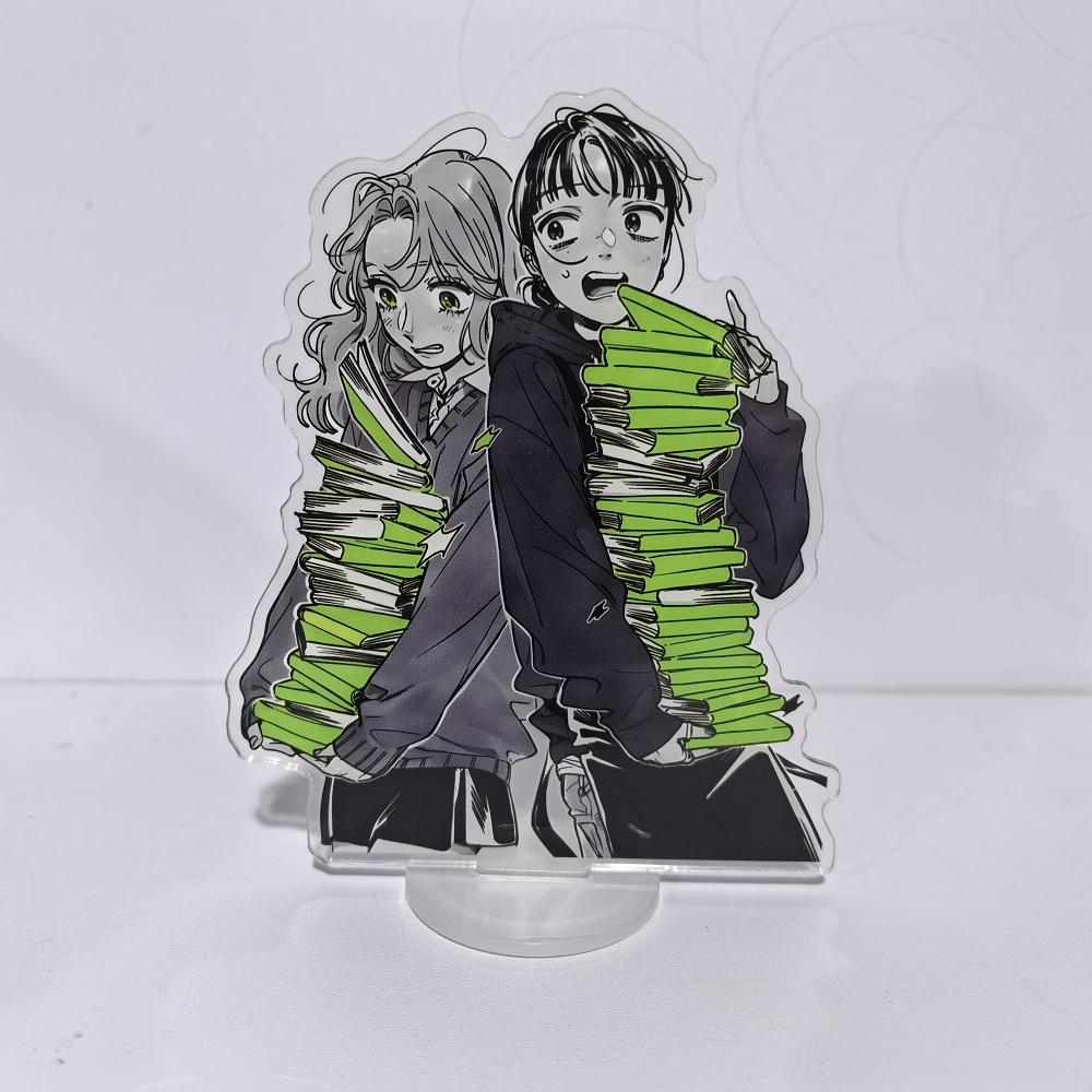 New Anime The Guy She Was Interested in Wasn't A Guy At All Acrylic Stand Tgswiiwagaa Mitsuaya Figure Display Collection Decor