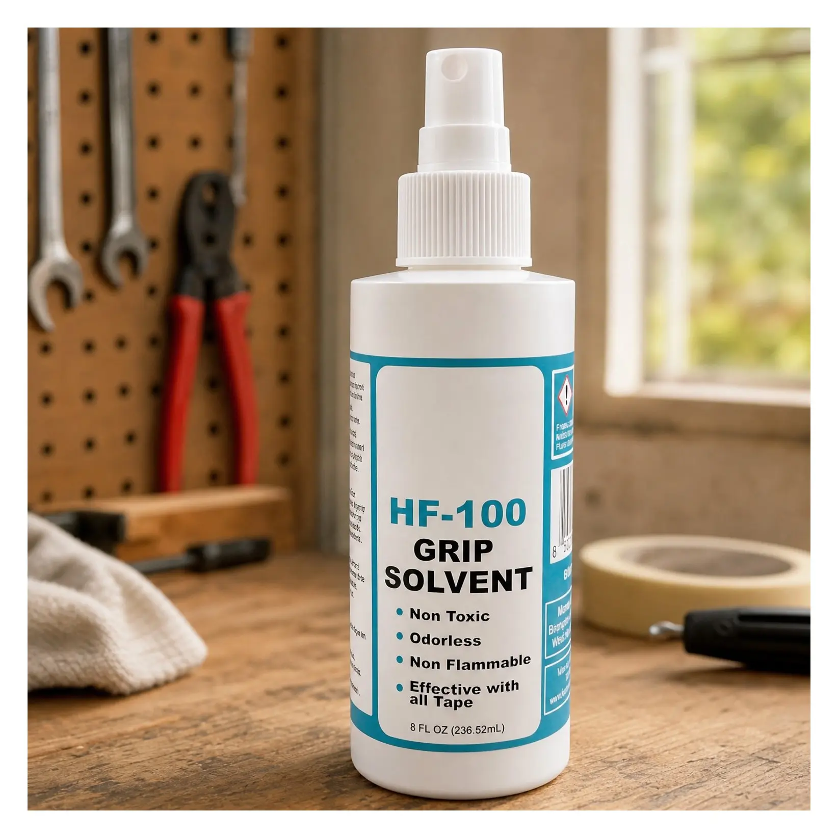 HF-100 Premium Golf Grip Solvent for Regripping Golf Clubs and Grip Repair - Shake and Spray Solution - Non-Toxic, Non-Flammable, OdorlessGift