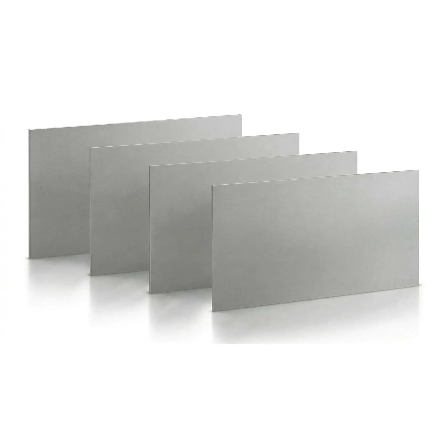 4 count 20 Gauge Steel Sheet Metal Plates,Cold Rolled Steel Sheet 12" x 6" x 0.036" - Standard Thickness 0.91mm, Professional Industrial DIY Projects, Easy to Weld, Cut, Form and Shape