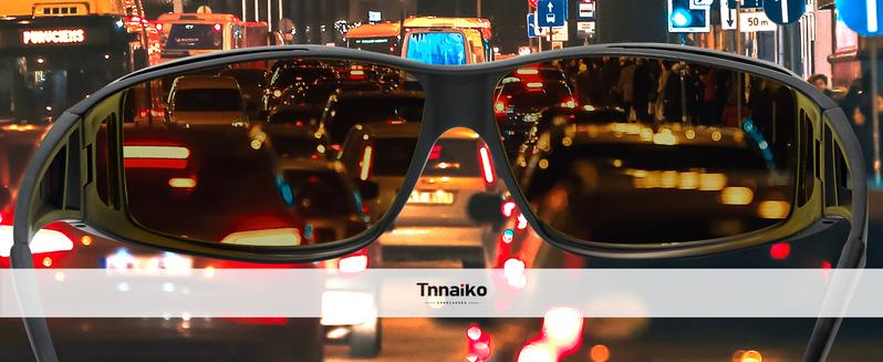 【Holiday Haul】Night Driving Glasses Night Vision Glasses Fit Over Sunglasses for Men Women,HD Yellow Lens, Anti Glare Polarized Nighttime Glasses.