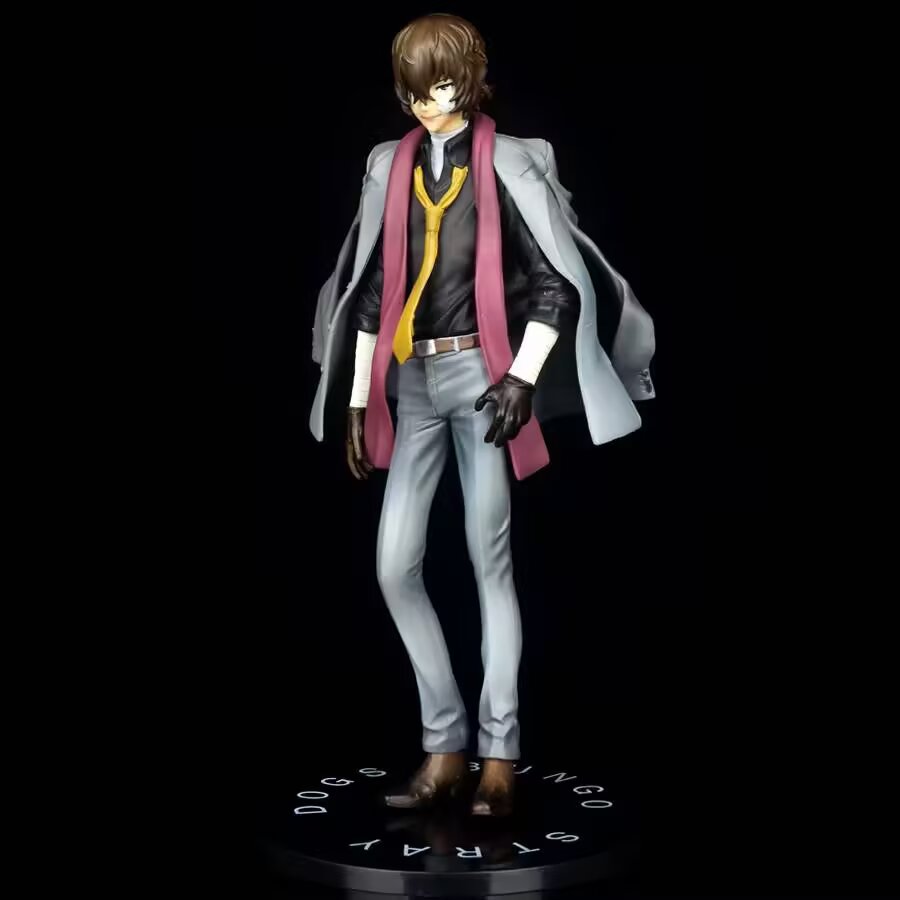 18cm Nakahara Chuuya Dazai Osamu PVC Action Figure Bungo Stray Dogs Figure Collectible Model Toys Kid Gift Ornaments Doll Toy
