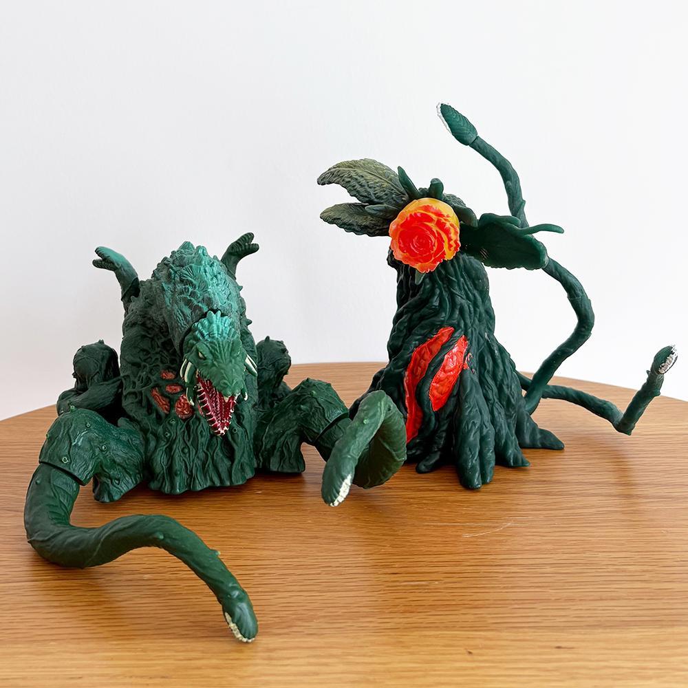 Godzilla Movie Biollante Soft Rubber Monster Model Collectible Toys Kids Gift