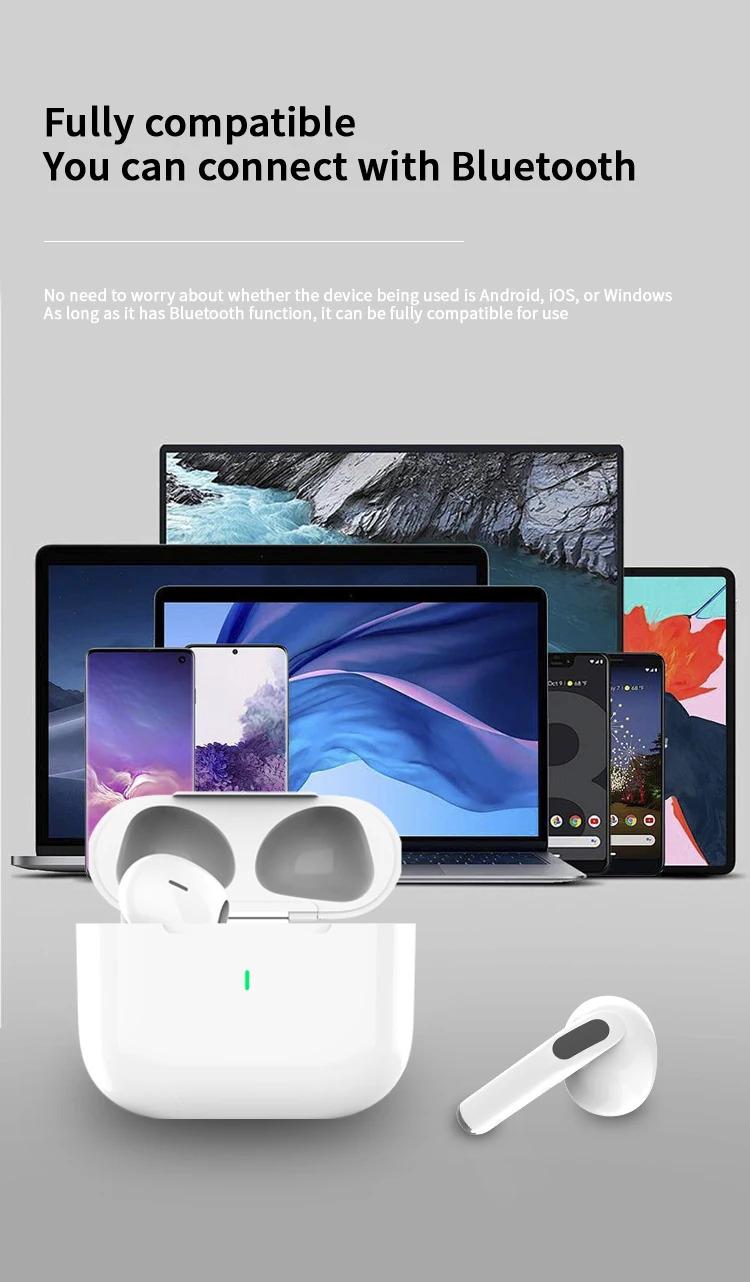 TWS Bluetooth Earbuds Air Pro 2026 New HiFi Stereo ANC Wireless In-Ear Headphones for iPhone Android