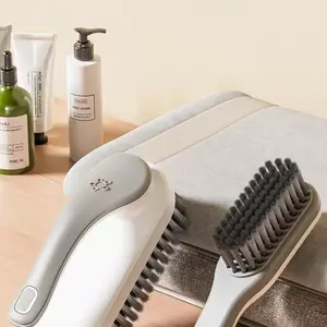 2pcs (shoe brush+clothing brush) plastic multifunctional cleaning brush laundry brush and shoe brush board brush clothes shoes and clothing cleaning tools the best choice for household brushes.