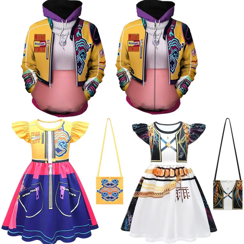 Halloween cosplay costume anime cosplay outfit 3D digital printing
