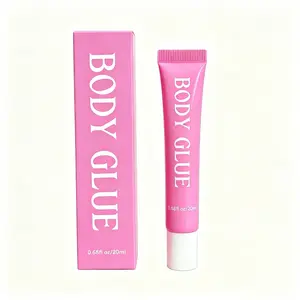 Body Glue Body Adhesive Makeup Sweat & Water Resistant, Stain-Free, Easy to Remove with Soap and Water, Perfect for Confidence and Security in Outfits