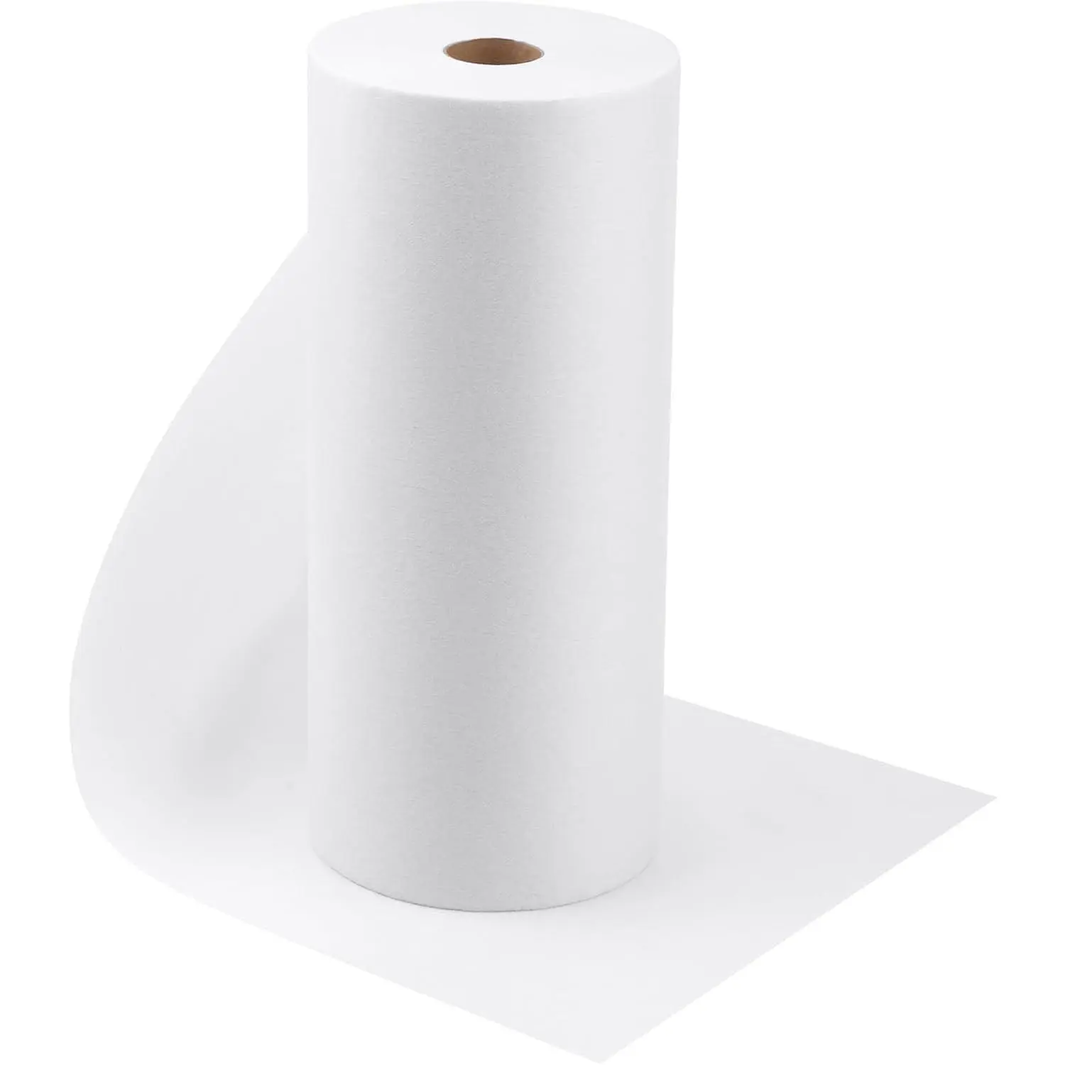 White Medium Weight Fusible Interfacing for Sewing: 11.6" X 109yd Interfacing Fabric for Sewing, Iron- Non-Woven Single-Sided Interfacing for Quilting Supplies, DIY Crafts and  Decor