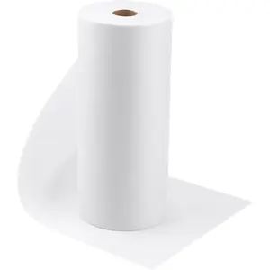White Medium Weight Fusible Interfacing for Sewing: 11.6" X 109yd Interfacing Fabric for Sewing, Iron- Non-Woven Single-Sided Interfacing for Quilting Supplies, DIY Crafts and  Decor