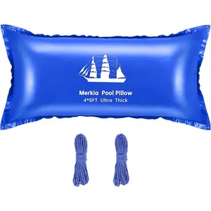 Pool Pillows for Above Ground Pool,4 x 8Ft, Winterize Pool Closing Kit Winter Pool Cover Pillow, Ultra Thick & Durable Resistant 0.4mm PVC Material Air Pillow for Winterizing