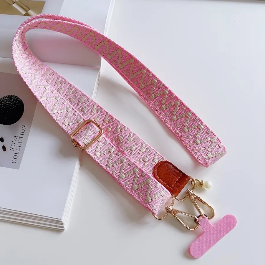 Detachable Phone Neck Lanyard Cell Phone Strap Lanyard Broadband Chain Neck Rope Simplicity Anti-Lost Rope Pendant