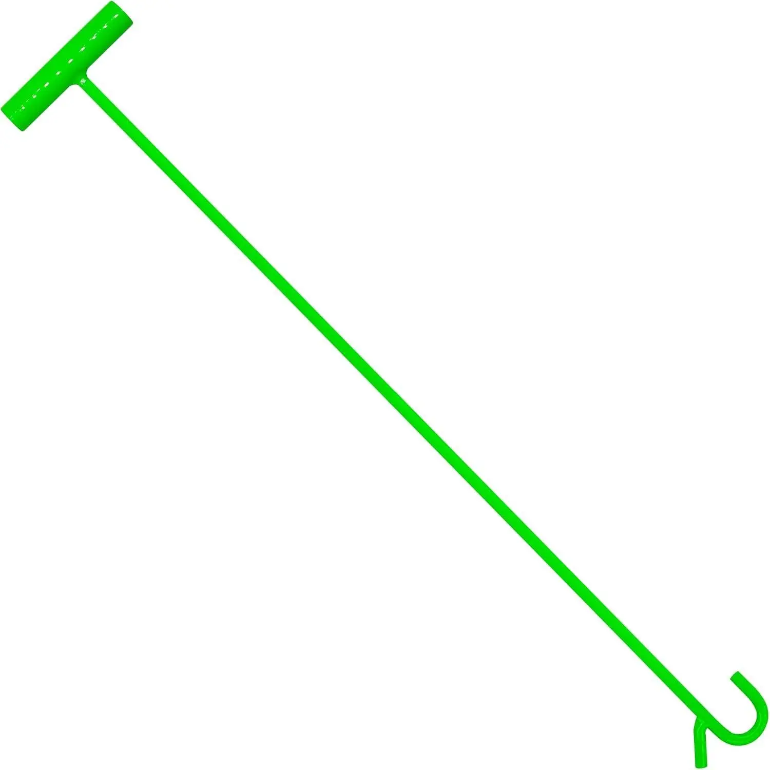 Heavy Duty 32" 5th Wheel Pin Puller with Hook, Solid Chrome Plated Steel