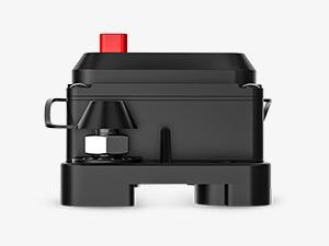 Nilight 50A Circuit Breaker Resettable 12-48V DC Manual Reset w/Copper Wire Lugs Surface Mount Overload Protection