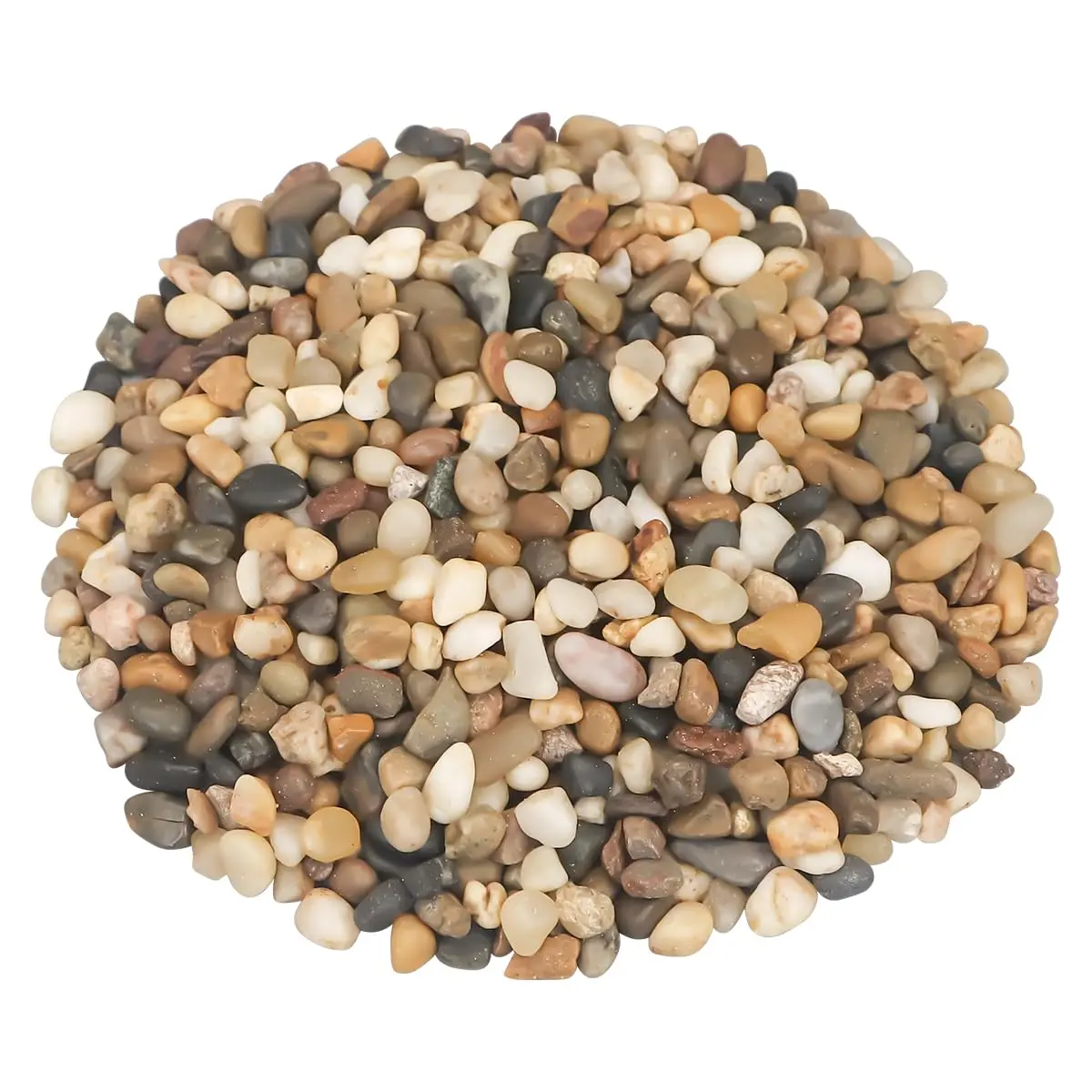 River Rocks, Landscaping ,  Color Decorative Stones, 1 Pound | Ornamental Gravel Filler For Flower Bed, Fish , , Vases, ,  & Garden Landscaping Decoration