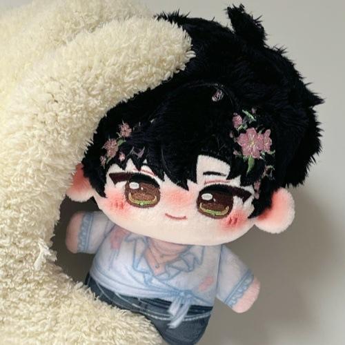 HOT 10cm Love and Deepspace Blossom Rendezvous 10cm Sylus Aster Caleb Rafayel Zayne Cotton Plush Doll Keychain Pendant Gift