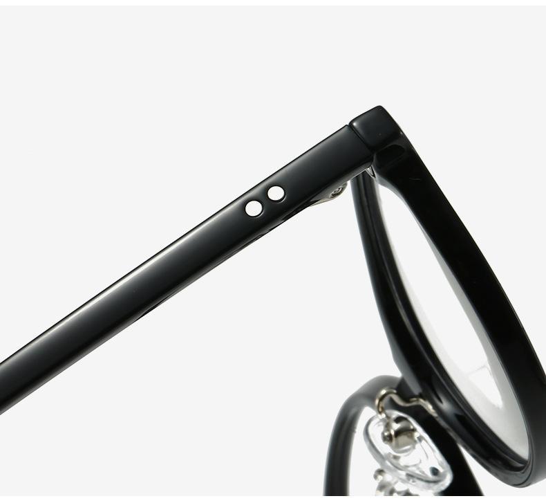 2026 New Oval Glasses Frame TR90 Anti Blue Light GlassesLeopard Small Size Korean Styles Ins Fashion Eyeglasses Frames