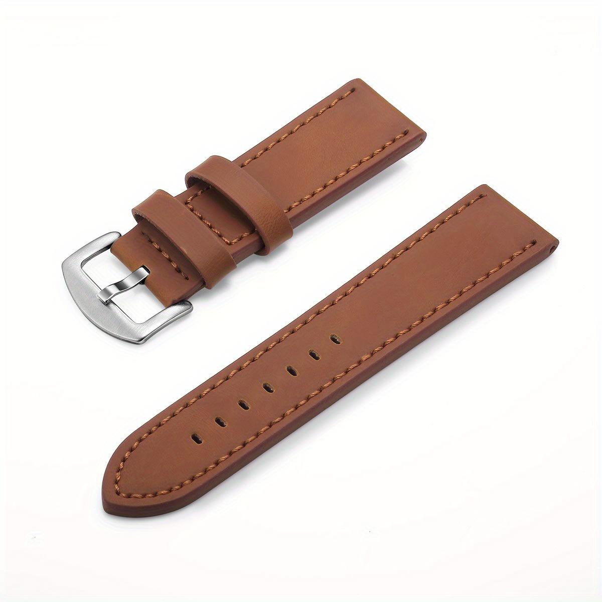 20mm 22mm Retro Business Watch Band – Classic Strap for Samsung Galaxy Watch 6/5/4/Active 2 & 3