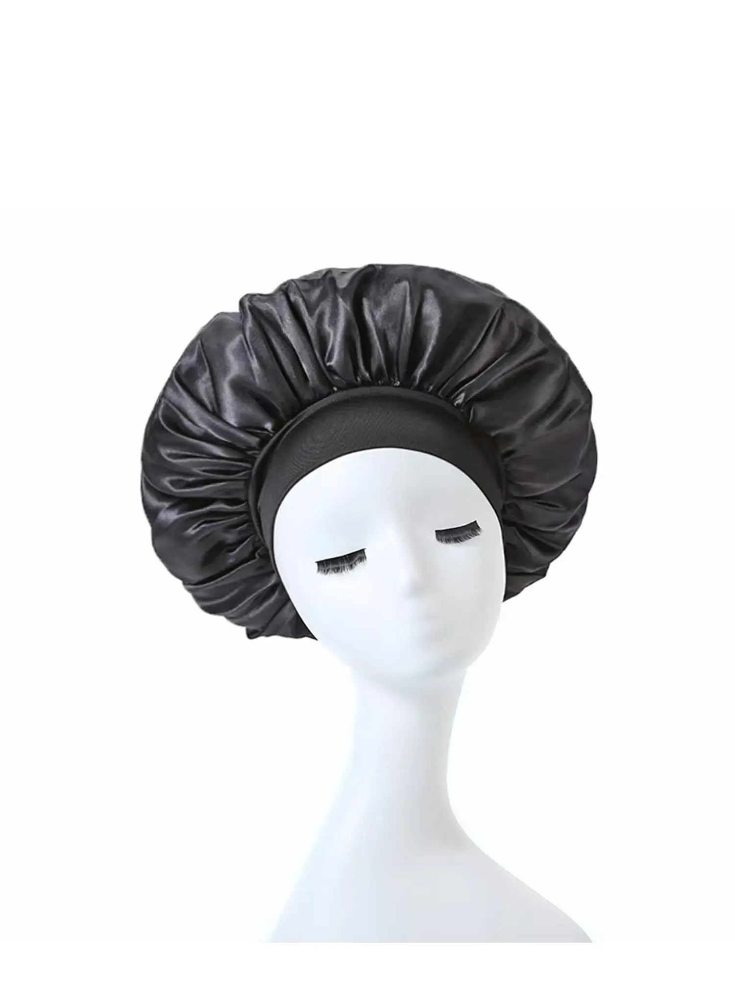 Solid Color Hair Care Cap, Reusable Adjusting Hair Care Wrap for Women, Soft & Smooth Scalp Treatment Cap for Women, Sleeping Hat