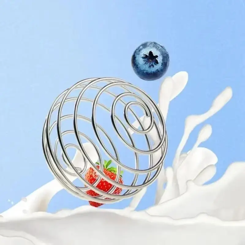 1/3/5pcs Protein powder mixing ball size plastic ball stainless steel spring ball various specifications mixing ball shaking cup mixing ball