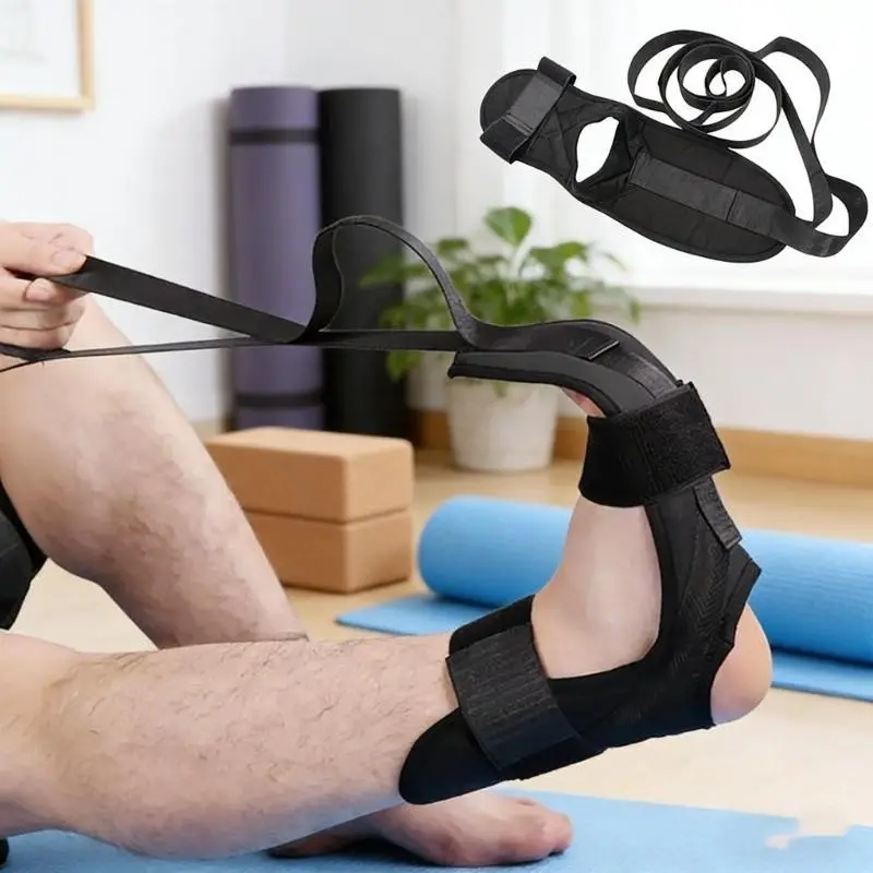 Foot and Calf Stretch Band, Yoga Foot and Leg Stretch Band, Adjustable Multi-Functional Leg Stretch Band, Advanced Yoga Strap