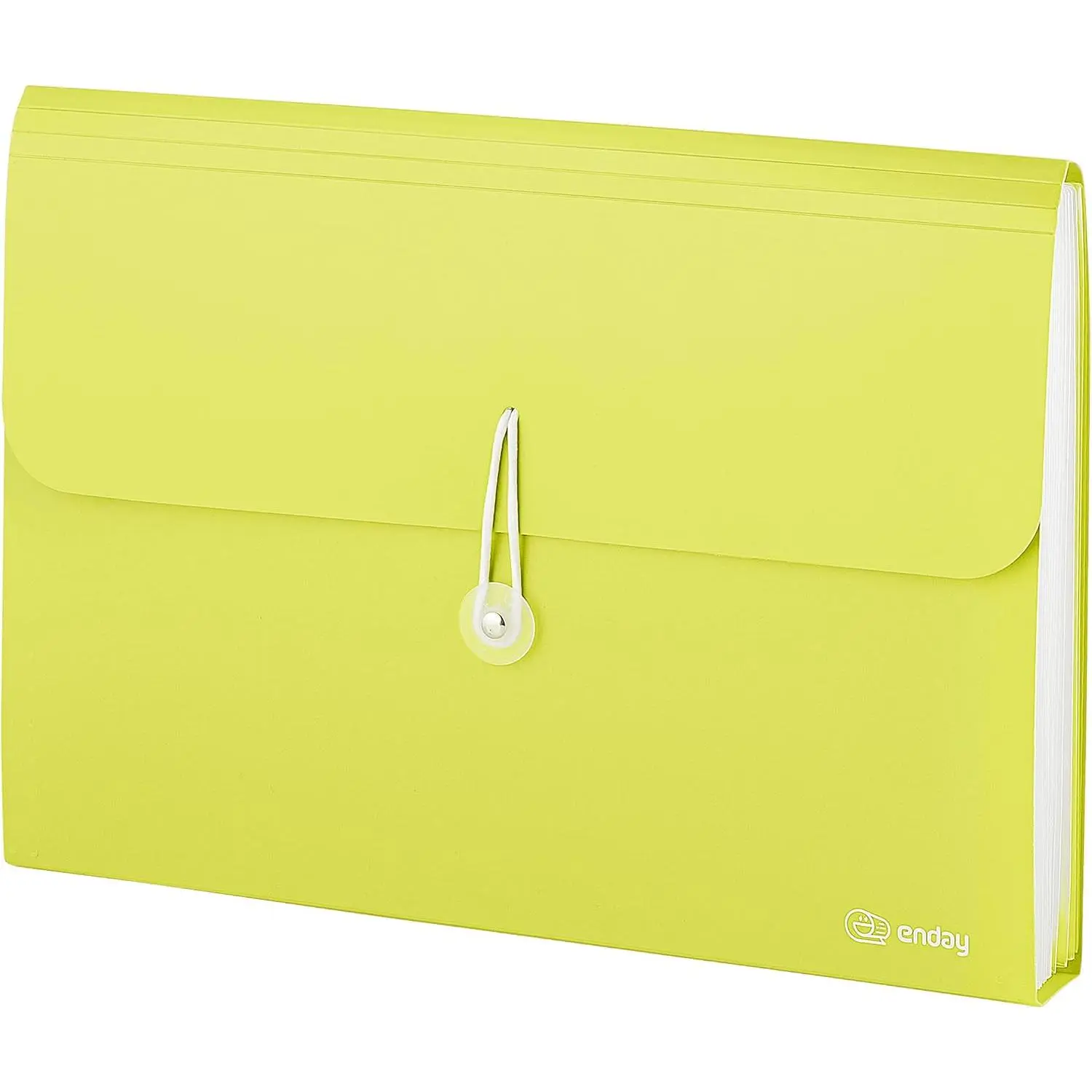 Accordion File Organizer Green, 7 Pocket Expanding File and Cover Folder with Labels, Plastic Portable Desktop Letter A4 Paper, Also  in Red, Blue, , , Grey, 1 count – By