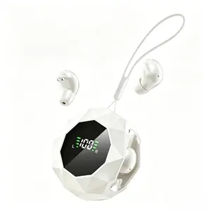 Mini Invisible Wireless Earbuds (Audio Headset) – Bluetooth 6.0, Noise Cancellation, Anti-Loss Lanyard, for Side Sleepers with Small Ears, Work & Travel