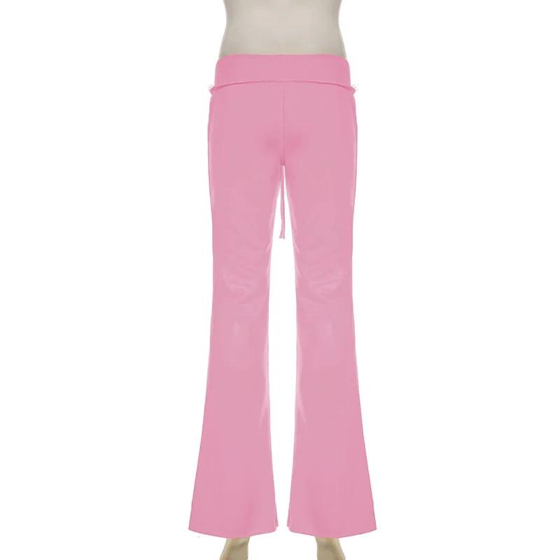 Sports suit Women Drawstring Ribbons 2 Piece Set Long Sleeve Zipup Hooded Sweatshirts Tops + Flare Pants Fashion Casual Tracksuits Summer Athletic Wear