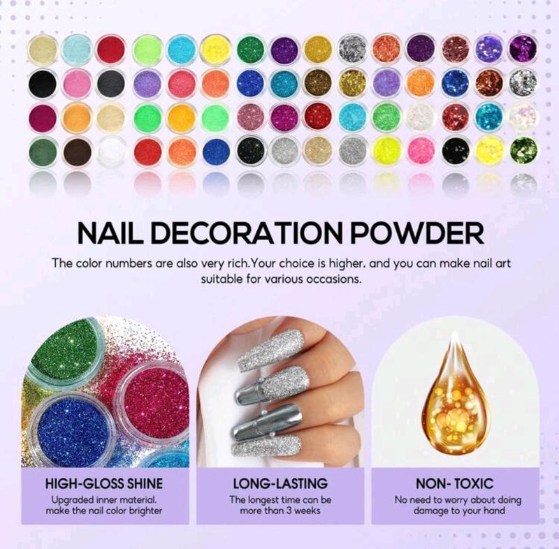 12 Colors Nail Art Kit UV LED Nail Lamp Beginners Home Manicure