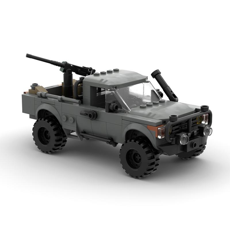 Technical SWAT Military Chariot Car Truck Model Building Blocks Kits Toys for Children Kids Gifts Toy Bricks Car