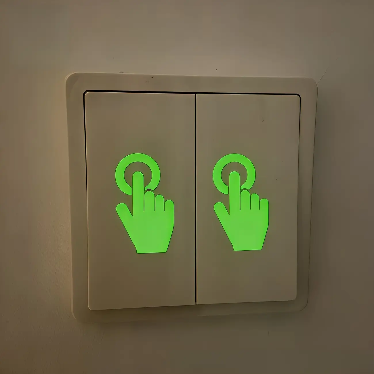 16PCS Luminous Glow In The Dark Wall Stickers, Self-Adhesive Waterproof Light Switch Decals & Car Vinyl Stickers, Fun Holiday Scene Decor Mural Ornaments, Removable DIY Fluorescent Decorative Stickers For Home Bedroom Auto Festival Layout Supplies
