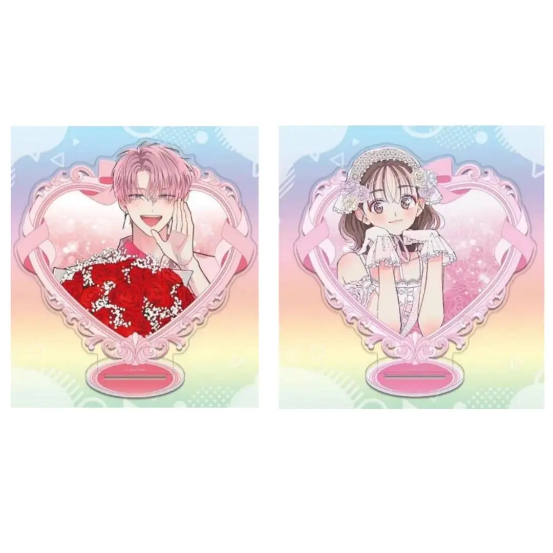 10cm Tamon's B-Side Which face does Tamon have now Tamon Fukuhara Love Heart Acrylic Stand Model Plate Desktop Ornaments Props