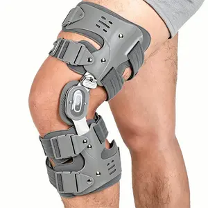 Adjustable Unloader Knee Brace for Osteoarthritis, Medial & Lateral Support Hinge, Relieves Joint Pressure for Sports, Daily Wear & Post-Surgery Recovery