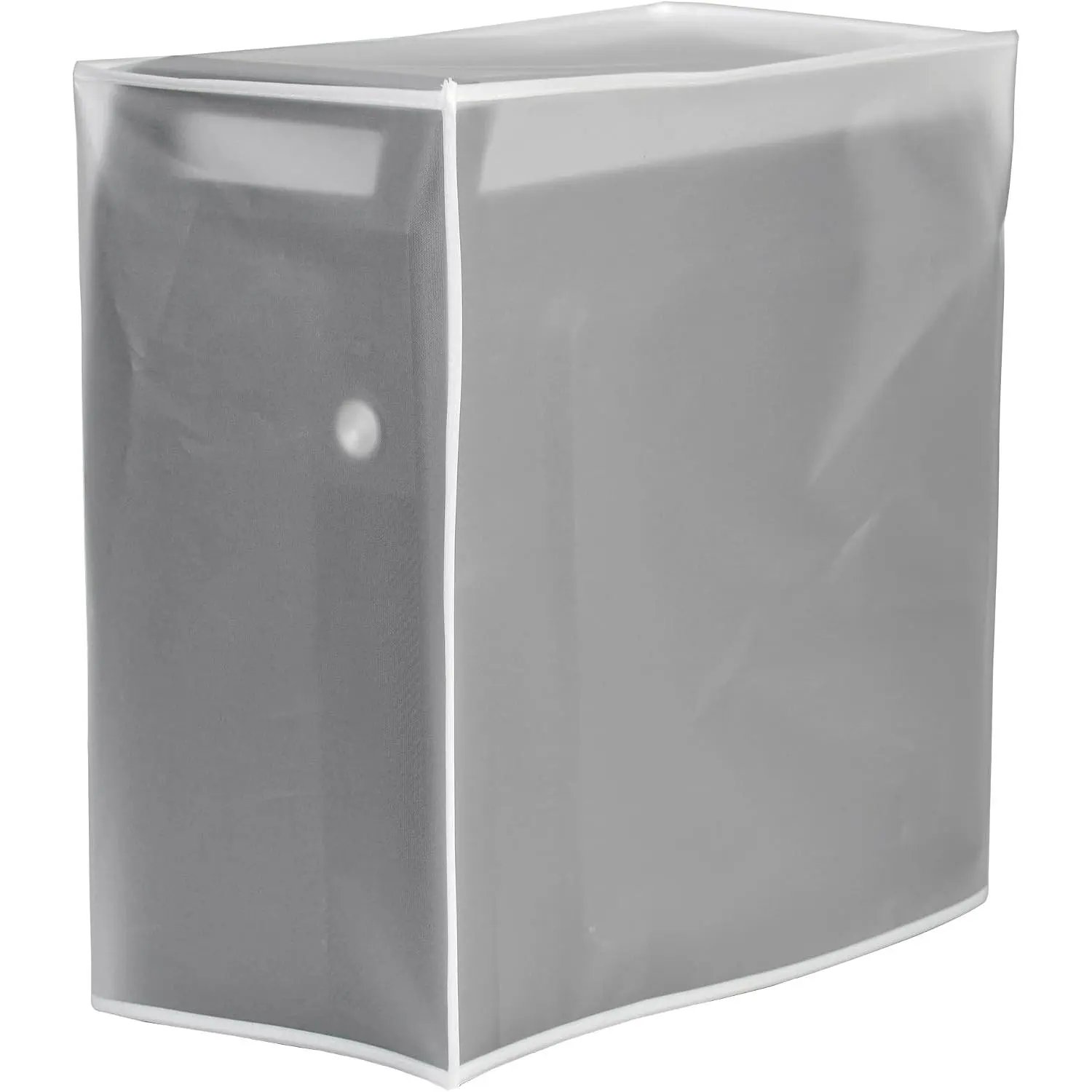 CPU Dust Cover See-Through Lightweight   Desktop Office Work PC Mid-Tower Full  Protective Case - Medium Small Size