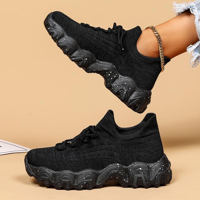 (New)Women's Fashionable Lace Up  Low Top Sneakers, Casual Comfortable Sports Running Shoes, Nurse shoes are suitable for health workers   Sneakers for Daily Wear, Trending Sneakers comfortable sport Trainer Closed Runner Training Athletic(Gift)11