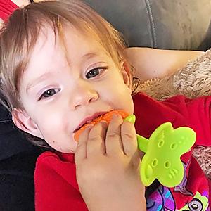 Teething Toys (5 Pack) - Infant Teething Keys Set, BPA-Free, Natural Organic Freezer Safe for Infants and Toddlers, Silicone Baby Teethers