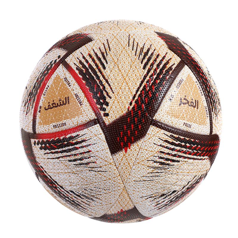 2026 High Quality Soccer Ball Official Size 5 PU Material Seamless Wear Resistant Match Training Football Futbol