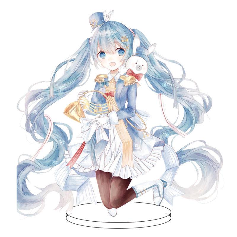 16cm Hatsune Miku Acrylic Standing Brand Comic-Con Surrounding Toy Decoration Gift