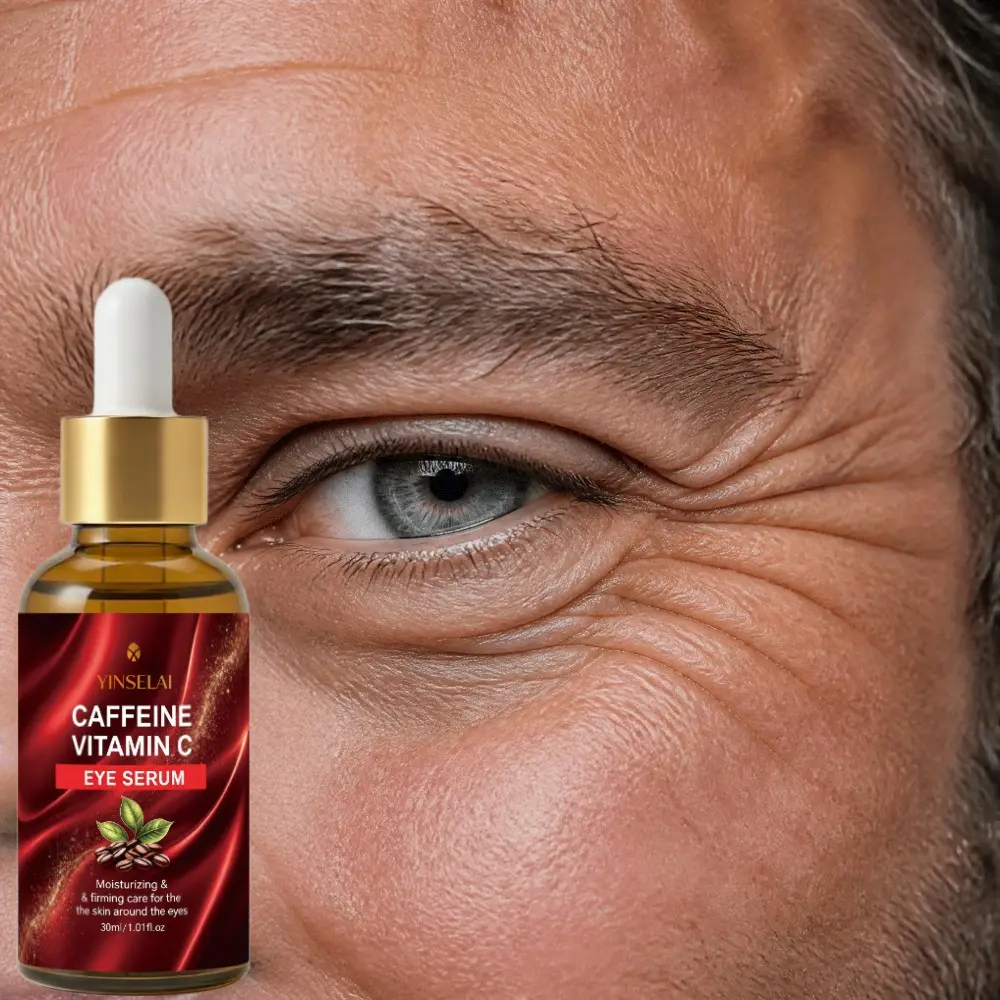 Latest Hyaluronic Acid Men's Instant Lifting Essence Serums 30ML, Anti Aging Serum, Quick Firming and Smoothing Eye Area, Reduces Dark Circles and Fine Lines