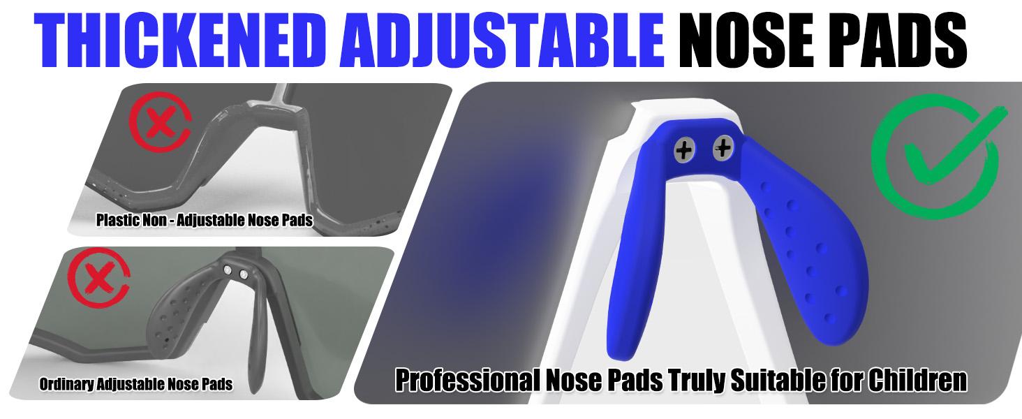 Polarized Kids Sunglasses, Youth Baseball Sunglasses Ultra-Light TR90 Frame UV400 Sports Cycling Glasses for Boys Girls