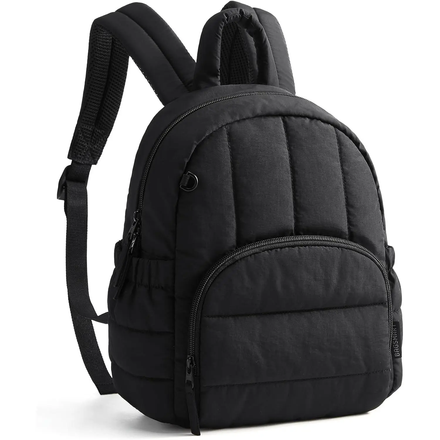 Mini Backpack for Women, Lightweight Puffer Backpack Purse, Quilted Casual Daypack, Water-Resistant Bookbag for Daily, with Anti-theft Pocket, work