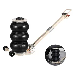 VEVOR Air Jack, 3 Ton/6613 lbs Triple Bag Air Jack, Airbag with Six Steel Pipes, Lift Up to 17.7 inch/450 mm, 1 - 6 s Fast Lifting Pneumatic with Adjustable Long Handle for Car, SUV, Pickup Truck Repair