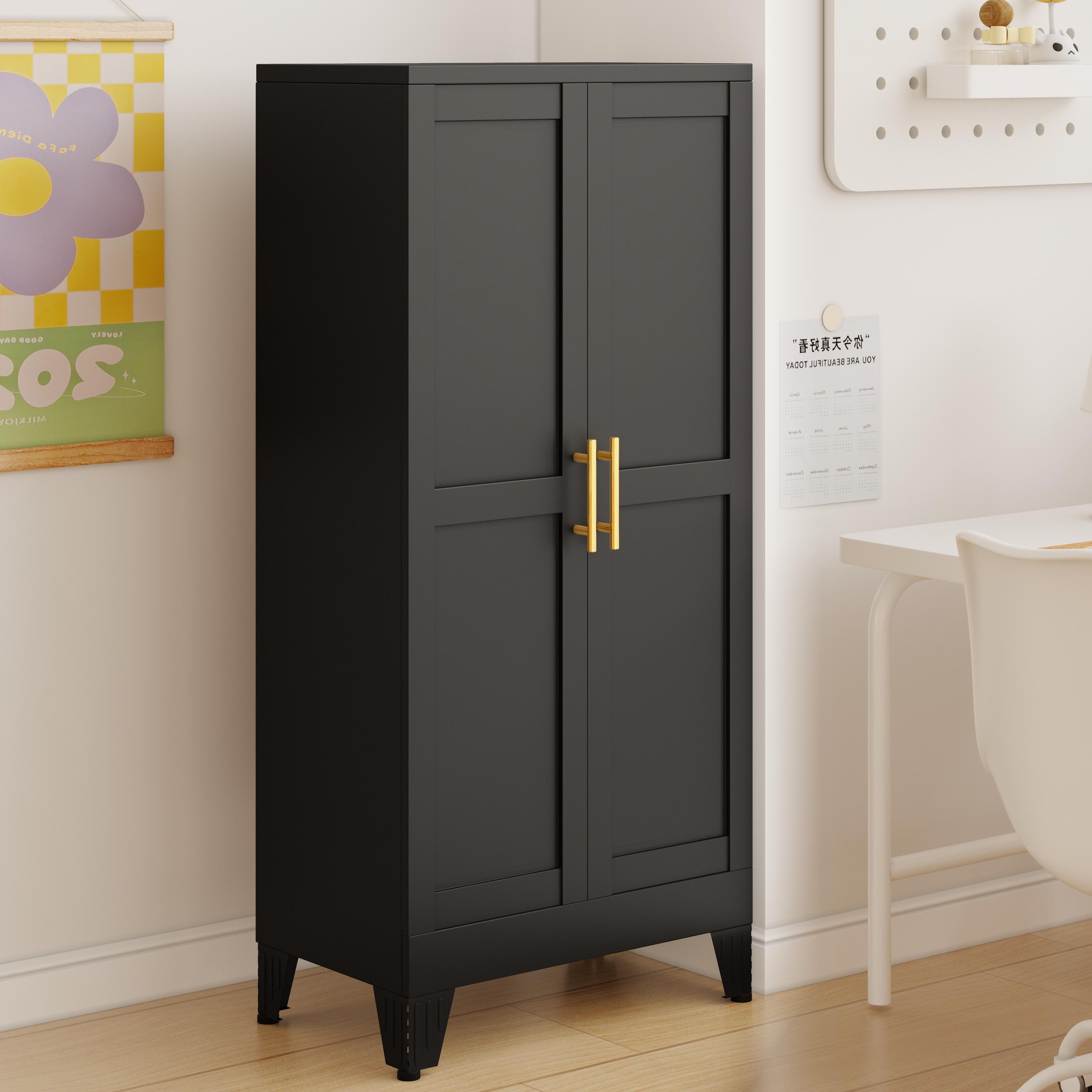 Metal Kitchen Pantry Cabinet,47.24“ Tall Storage Cabinet with 2 Doors, Cupboard with 8 Hanging Shelves and Adjustable Shelves for Kitchen, Dining Room mothersdaygift White Aesthetic Metal Kitchen Pantry Cabinet,47.24“ Tall Storage Cabinet with 2 Doors, Cupboard with 8 Hanging Shelves and Adjustable Shelves for Kitchen, Dining Room mothersdaygift White Aesthetic